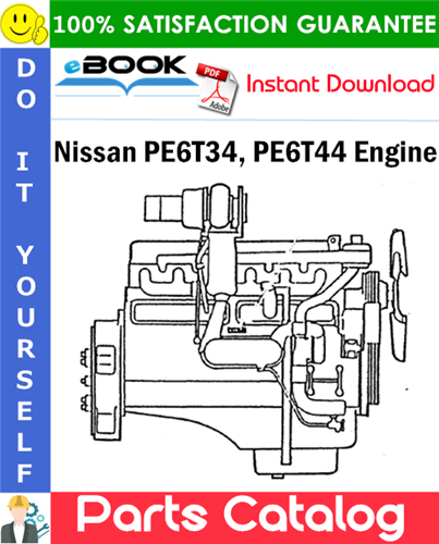 KAWASAKI 85ZIV-2 Yükleyici Nissan PE6T44 Motor Yedek Parçaları İş Makinası Yedek Parça