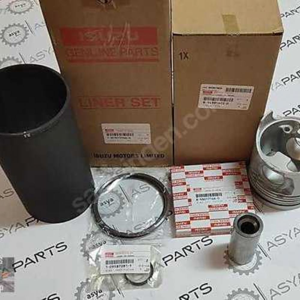 ZX200 HITACHI Eskavatör 4HK1 Isuzu Motor Yedek Parçaları İş Makinası Yedek Parça