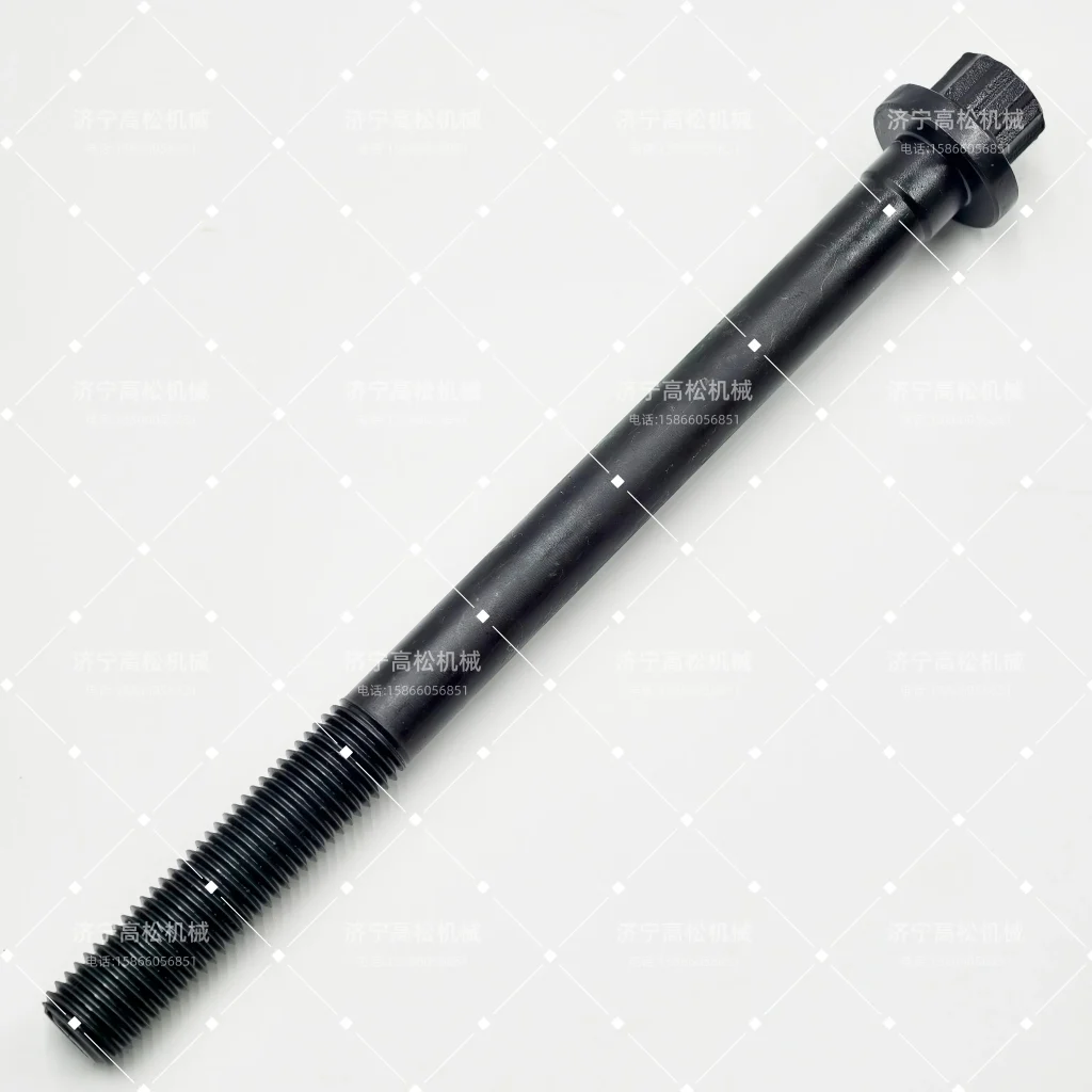 6217-11-1610 Bolt SAA6D140E Komatsu Motor Silindir Kapak Civatası İş Makinası Yedek Parça