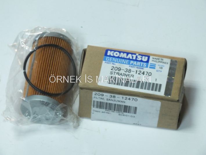 209-38-12470 Element Control Valve Transmision KOMATSU Şanzıman Valf Pilot filitresi İş Makinası Yedek Parça