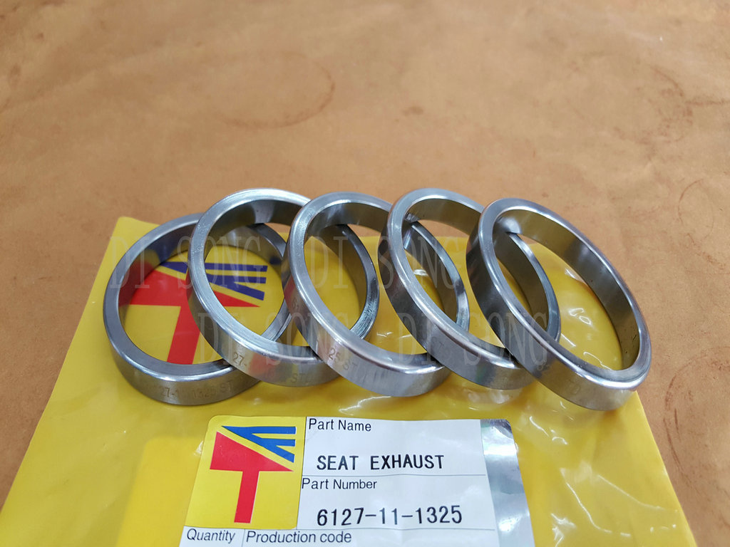 6127-11-1325 Seat Exhaust Valve KOMATSU SA6D155 Motor Eksoz Supap Bagası İş Makinası Yedek Parça