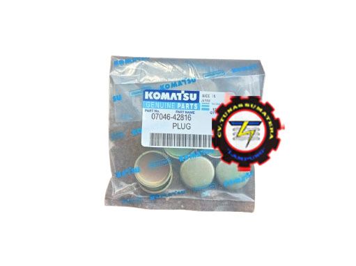 07046-45216 Plug KOMATSU Motor Su Tapası Silindir Kapağı İş Makinası Yedek Parça